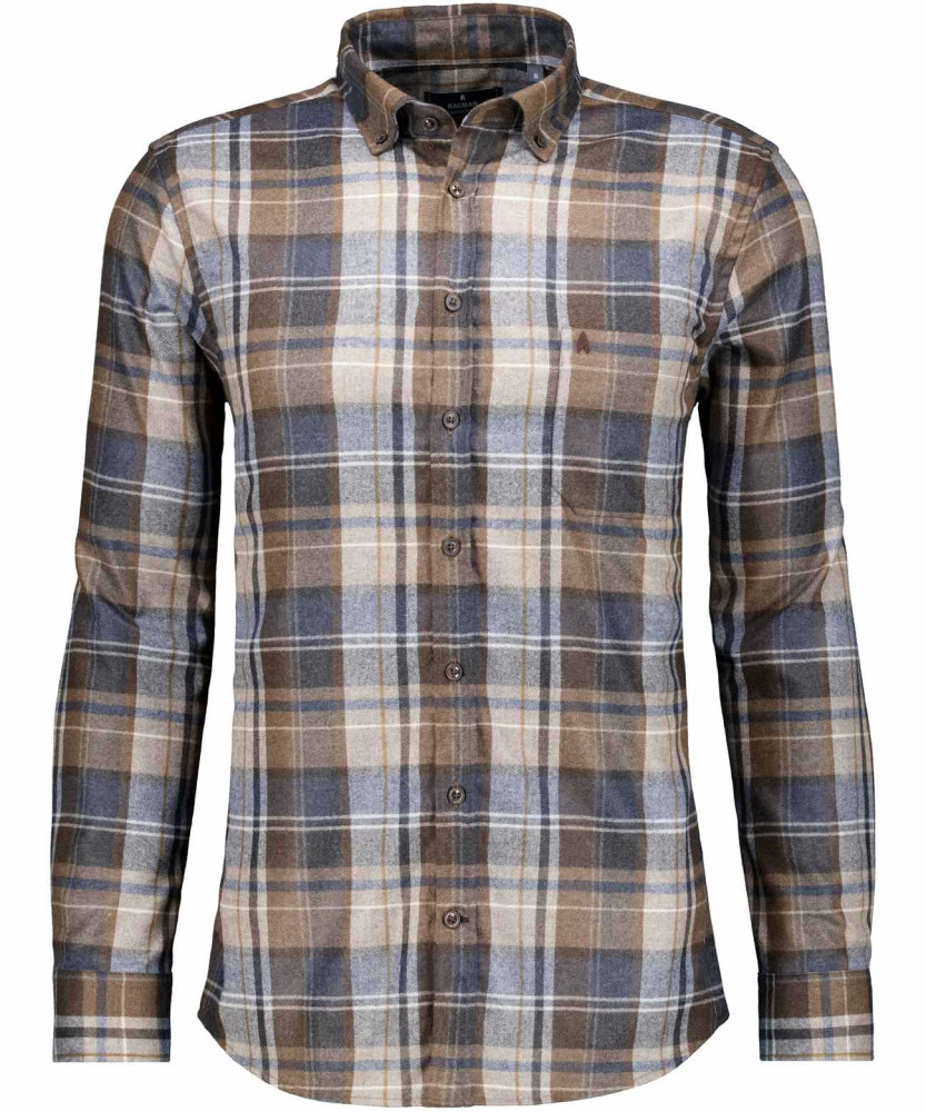 Check shirt  Ceramica, Button-down collar