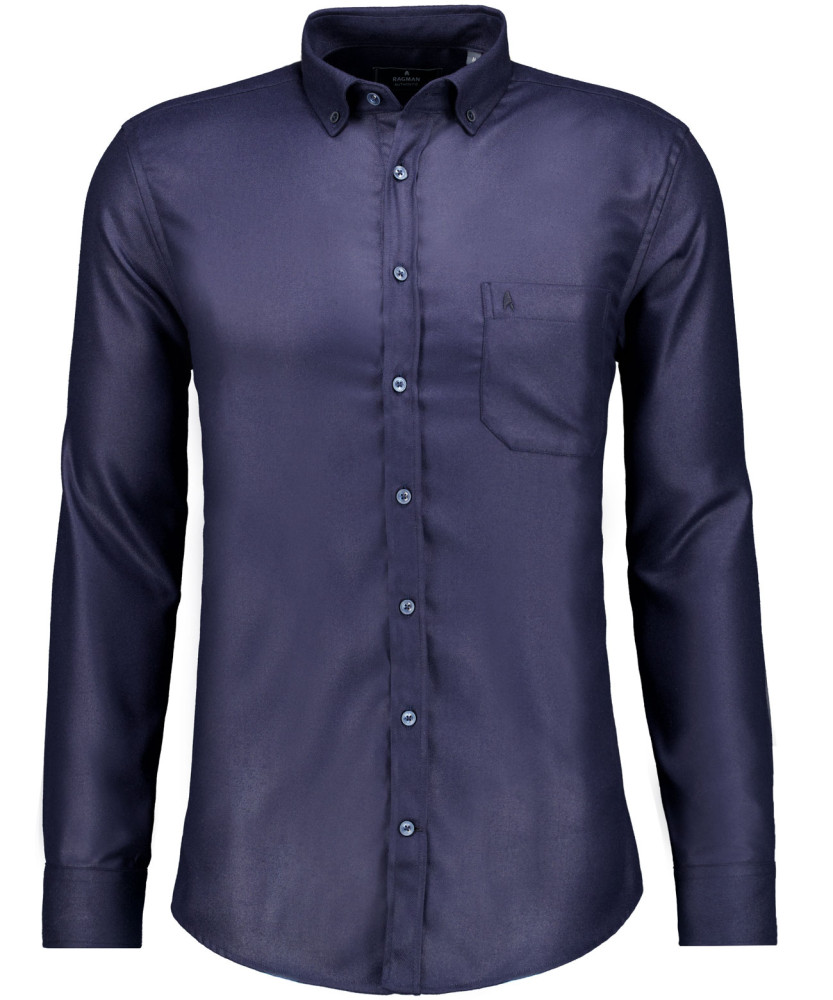 Uni-Hemd Ceramica, Button-down-Kragen