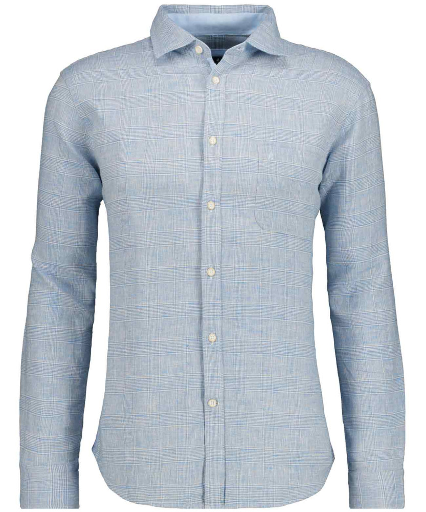 Shirt checkered, Kent collar