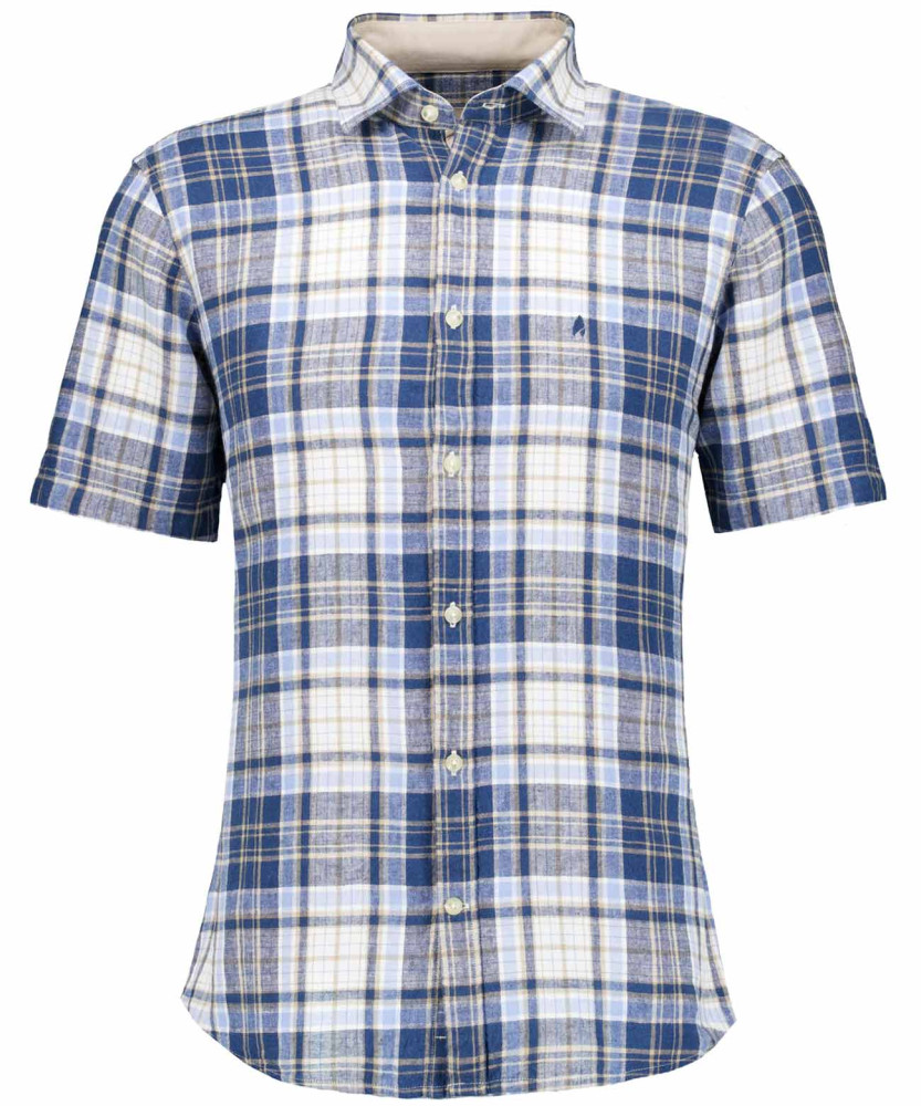 Check shirt, short sleeve