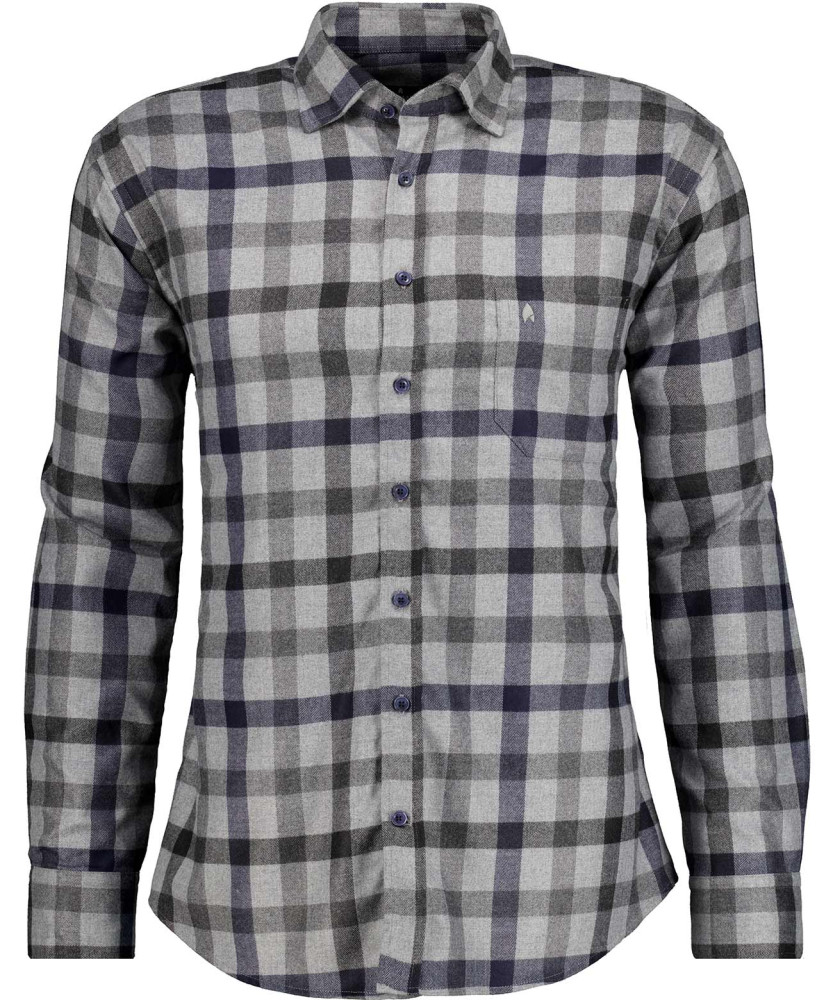 Karohemd mit verdecktem Button-down-Kragen