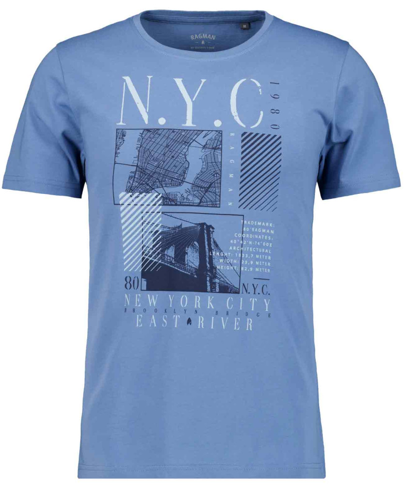 T-Shirt with chest print