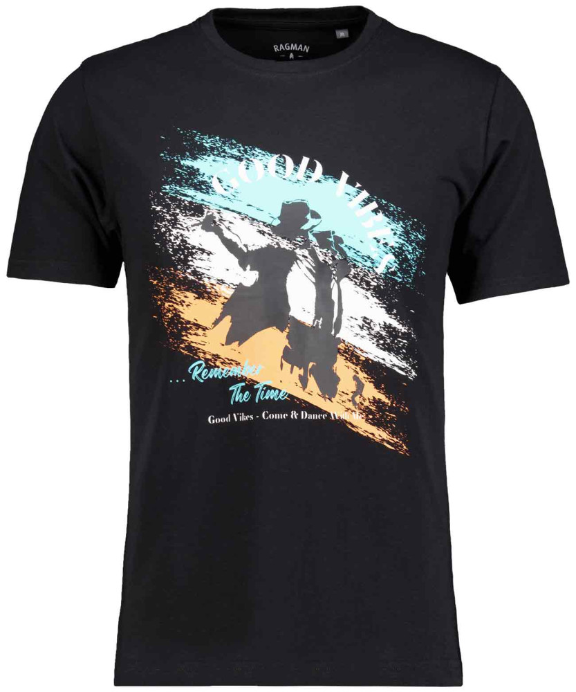 T-Shirt "Musik", Rundhals