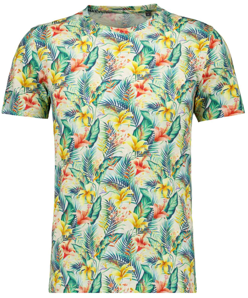 T-Shirt with tropical print
