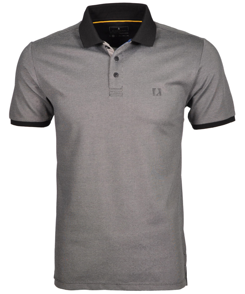 Polo with bicolor optic, modern fit