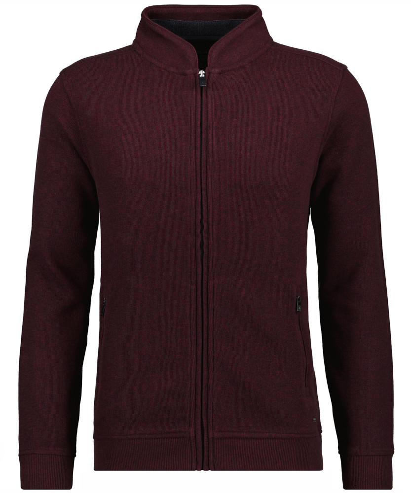 Sweatjacke mit Stehkragen | Ragman Herrenmode