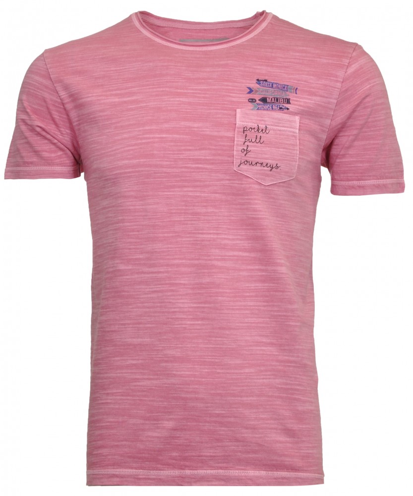 T-Shirt with pocket and print 
