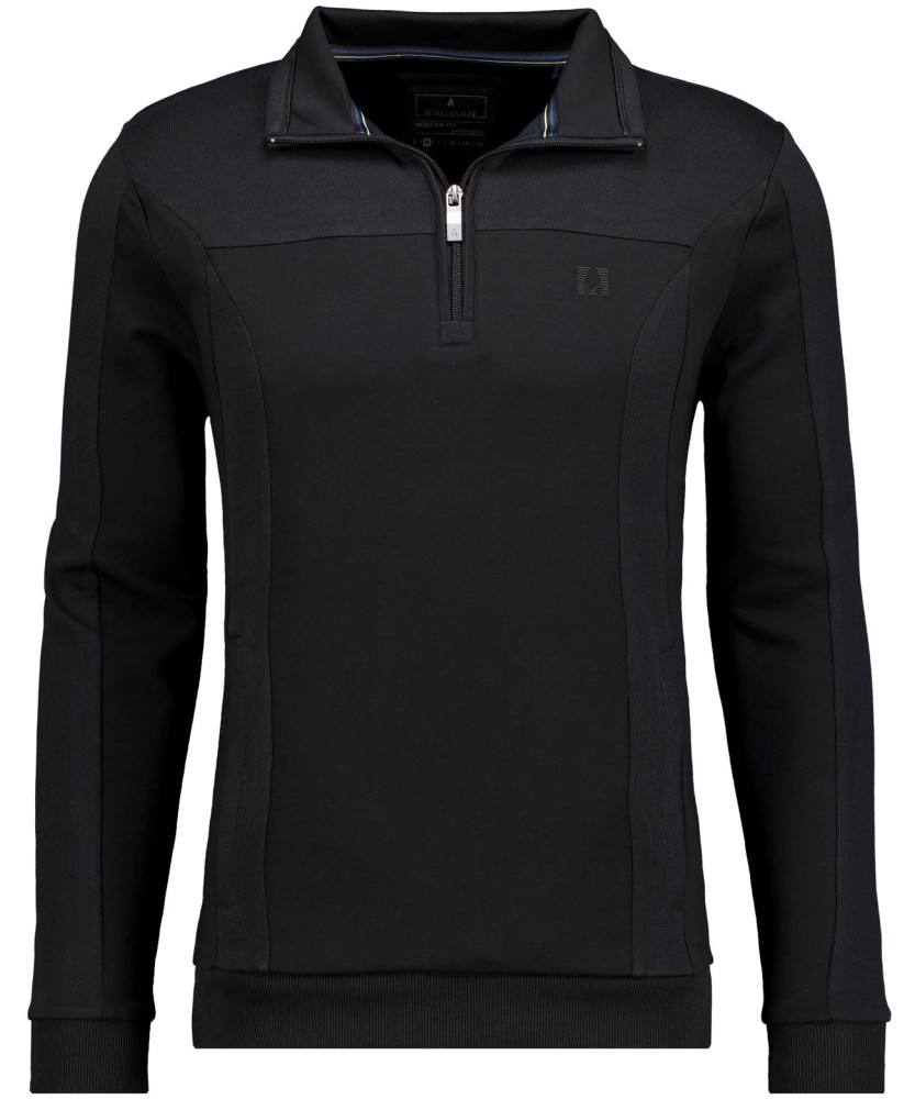Sweatshirt mit Stehkragen