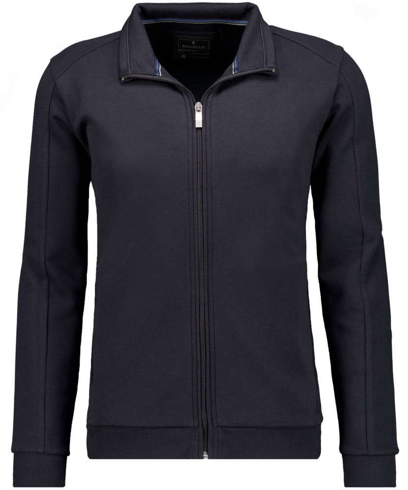 Sweatjacke mit Stehkragen