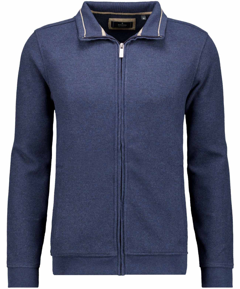 Sweatjacke mit Stehkragen