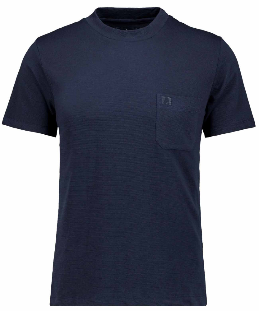 Piqué T-Shirt mit Brusttasche