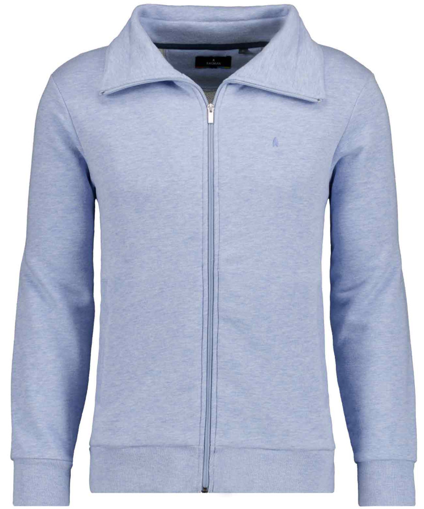 Sweat, cardigan zipper