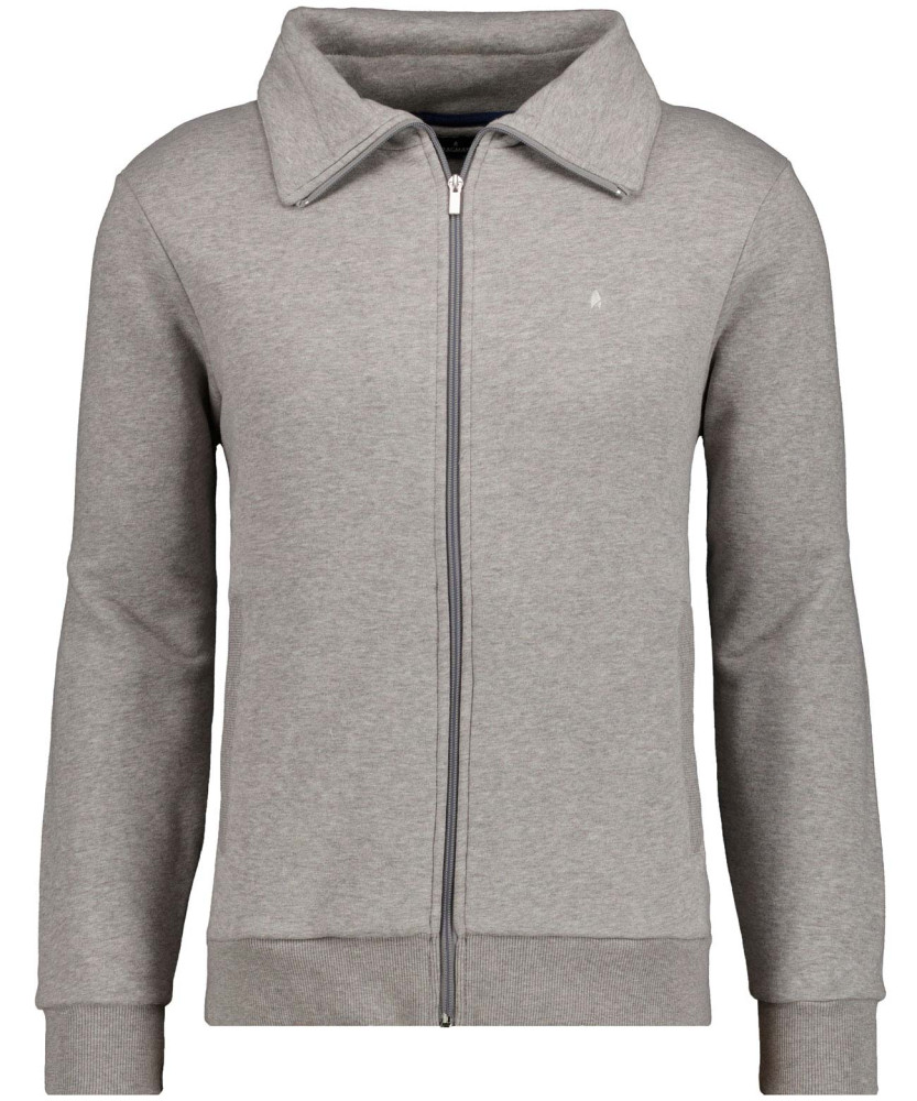 Sweatjacket with zip, TALL