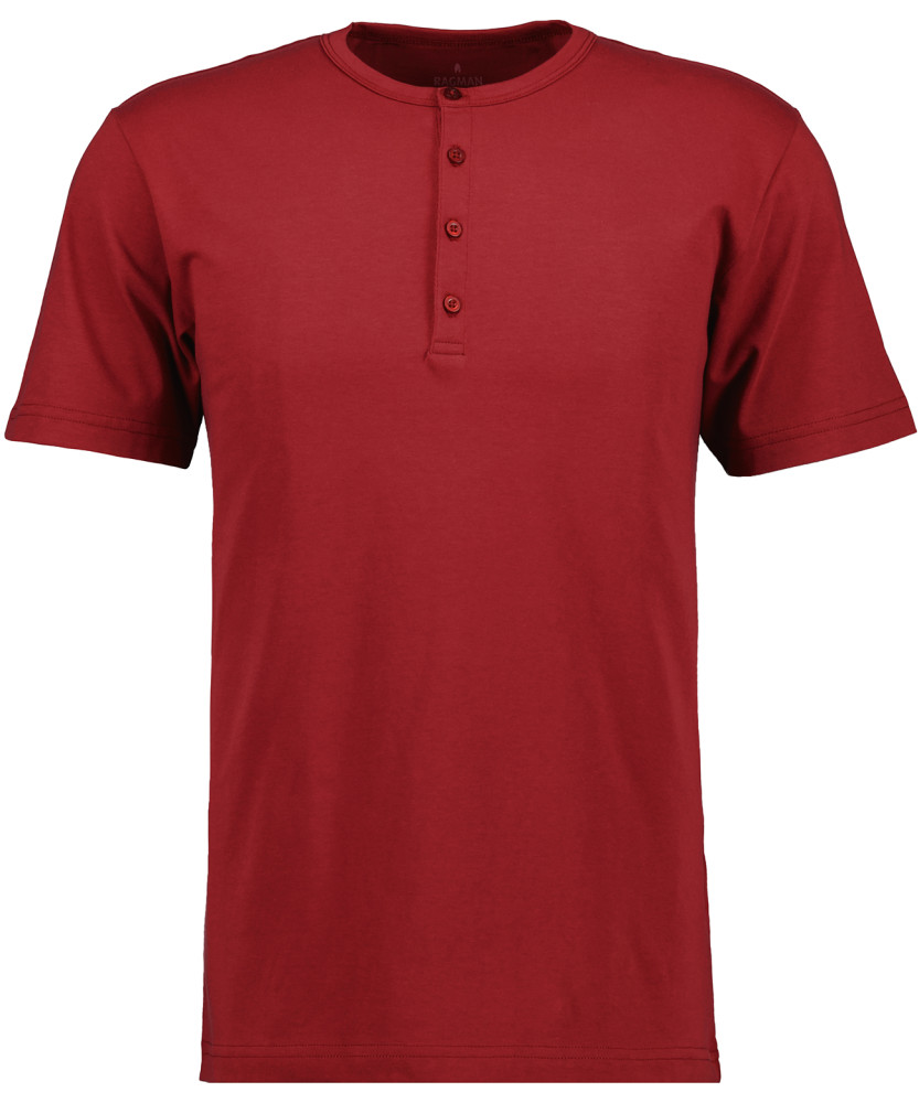 Ragman T-Shirt Basic Rundhals 40181 019 antrazit-melange