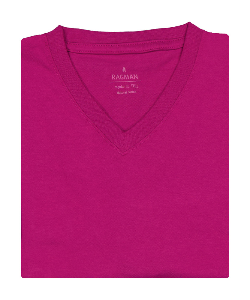 LONG & TALL T-Shirt  mit V-Ausschnitt