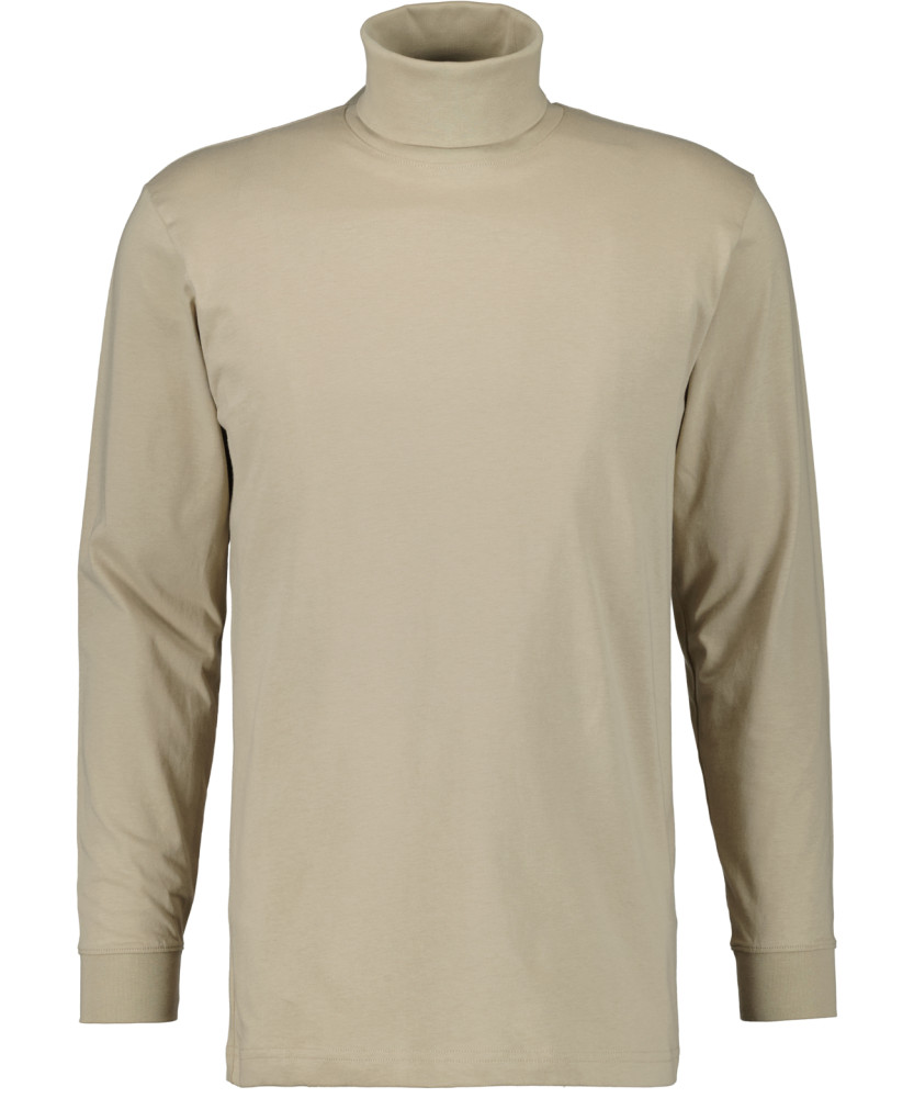 Basic Rollkragenshirt langarm | Ragman Herrenmode