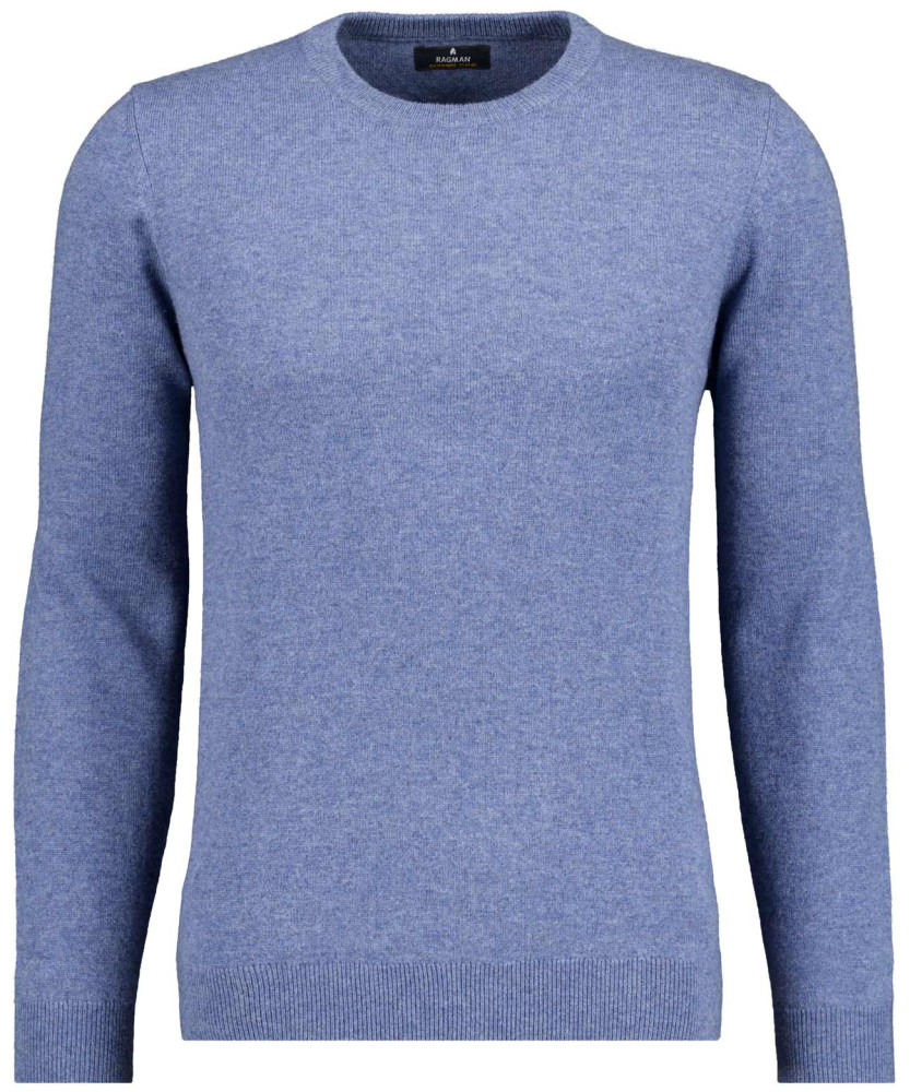 Knitted pullover round neck