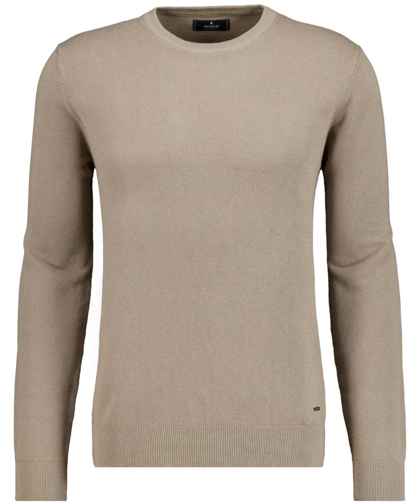 Strickpullover Reiskorn-Optik
