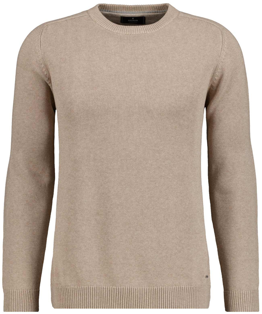 Strickpullover Rundhals