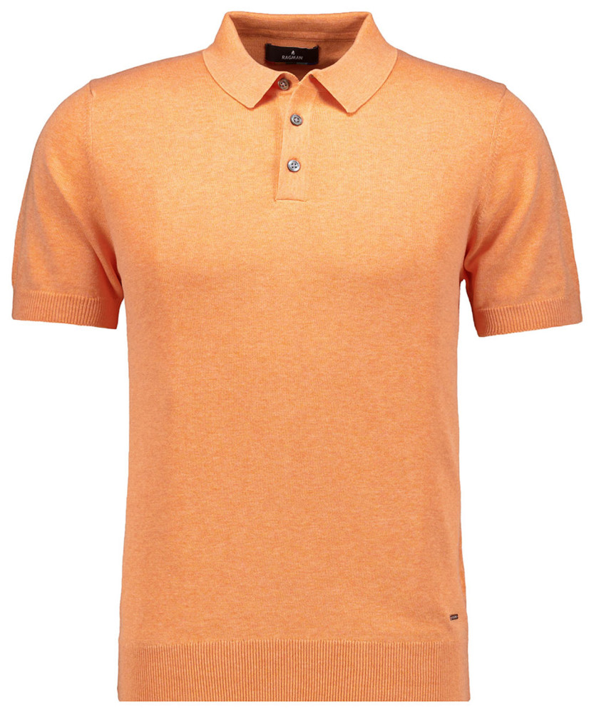 Strick-Pullover Kurzarm, Polokragen