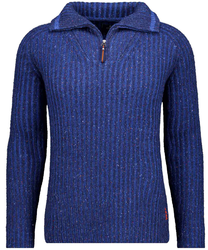 TALL Strickpullover mit Troyer-Kragen