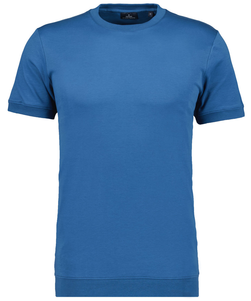 Pima T-Shirt round neck with cuffs