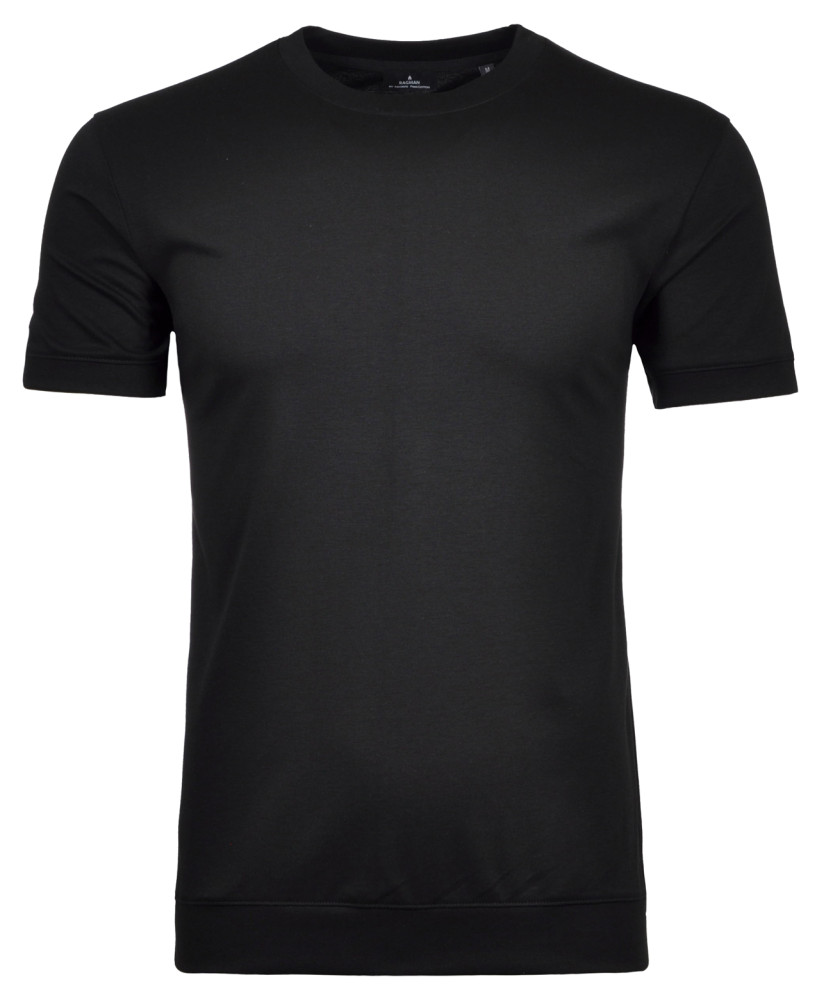 LONG & TALL Pima T-Shirt round neck with cuffs