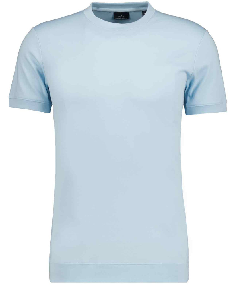 LONG & TALL Pima T-Shirt round neck with cuffs