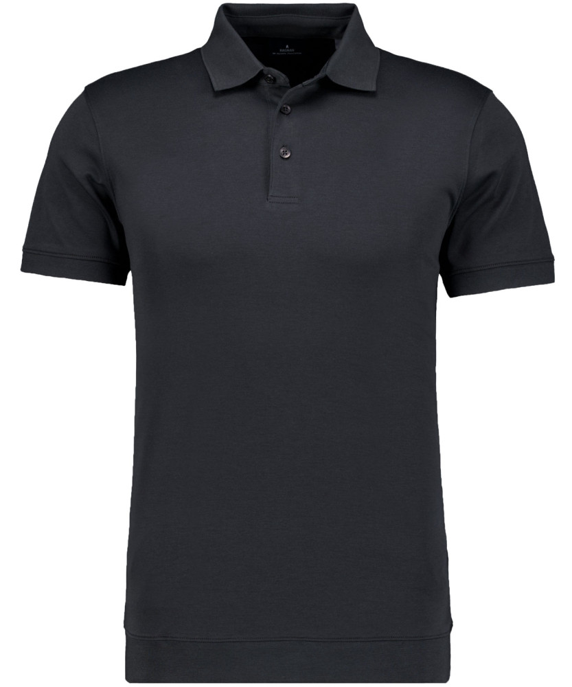 Pima-Polo with waist rib