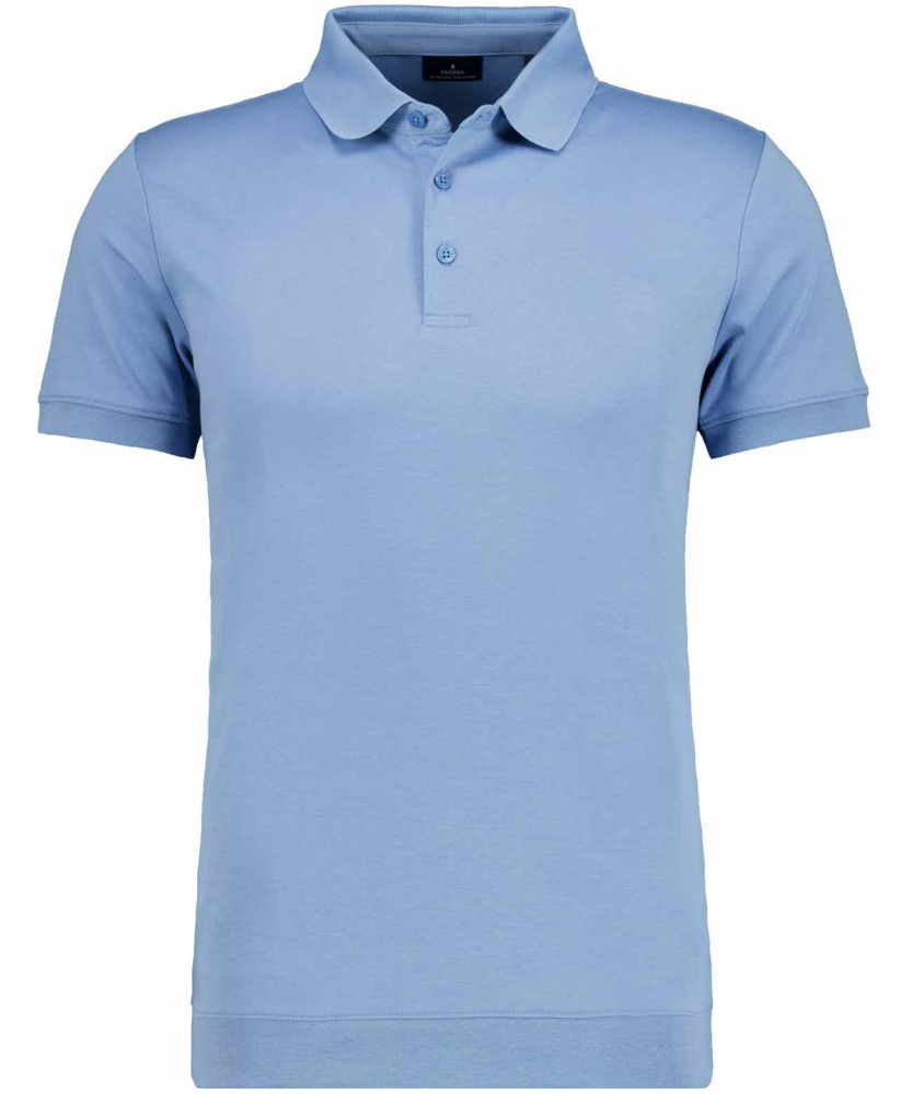 Pima-Polo with waist rib