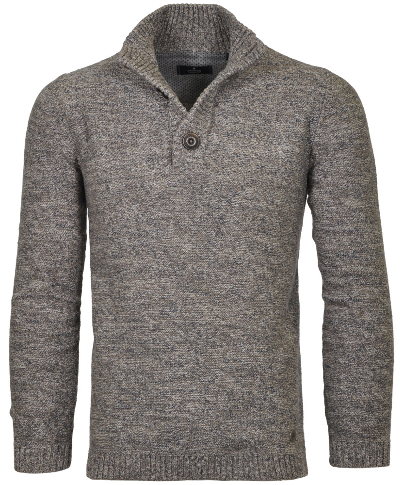 RAGMAN Strick Pullover mit Stehkragen RAGMAN Strick Pullover mit Stehkragen