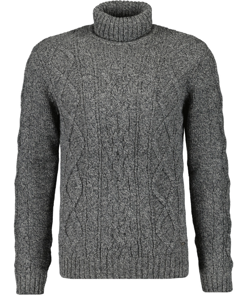RAGMAN | Onlineshop | Turtle neck with cable design | Men's fashion online