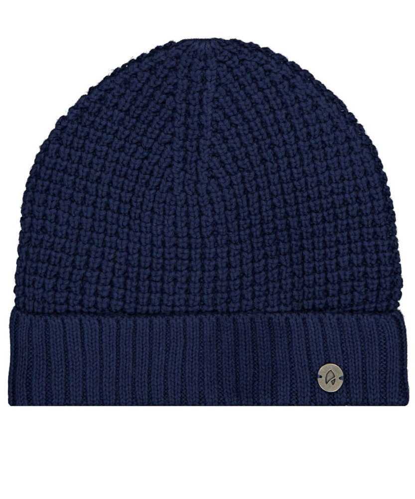 Mütze im Waffel-Strick