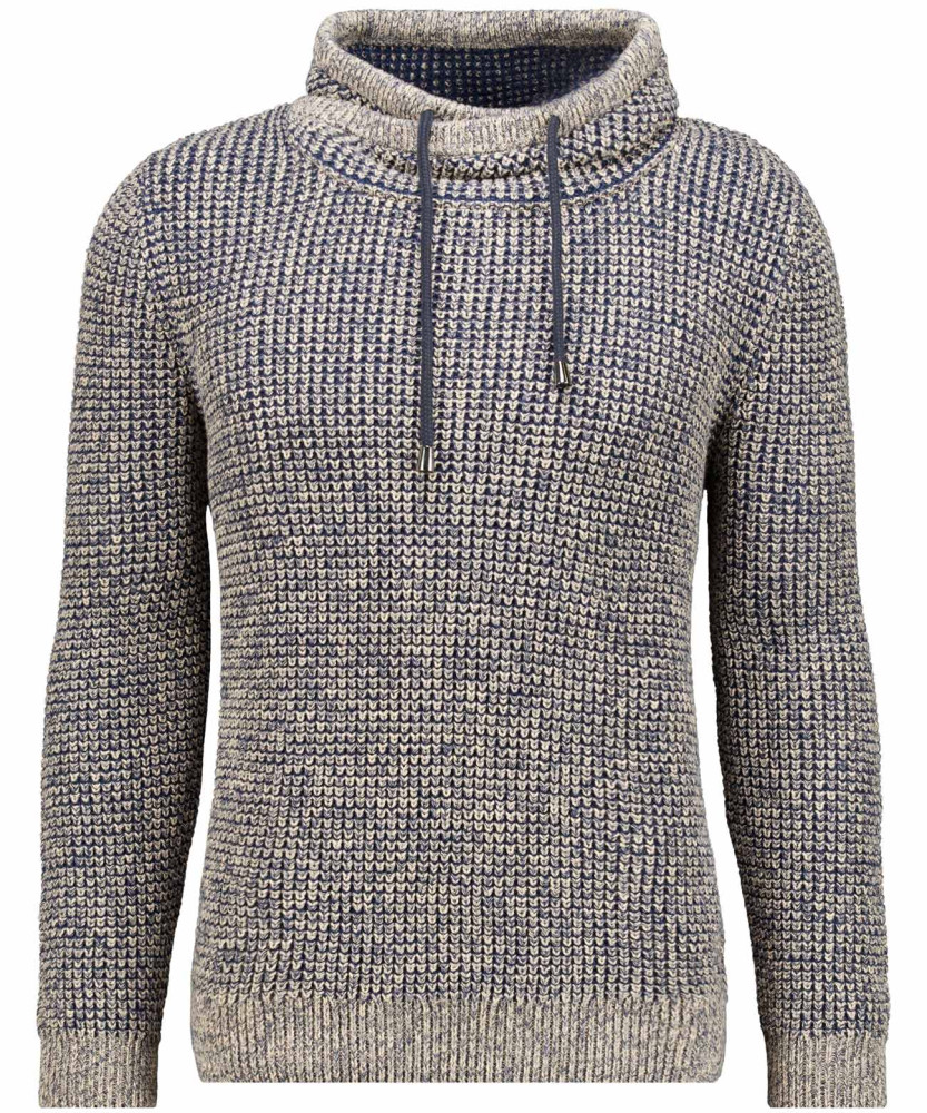Strickpullover mit Maseltov-Kragen
