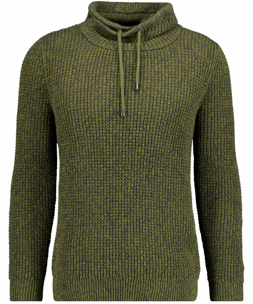 Strick-Pullover mit Maseltov-Kragen
