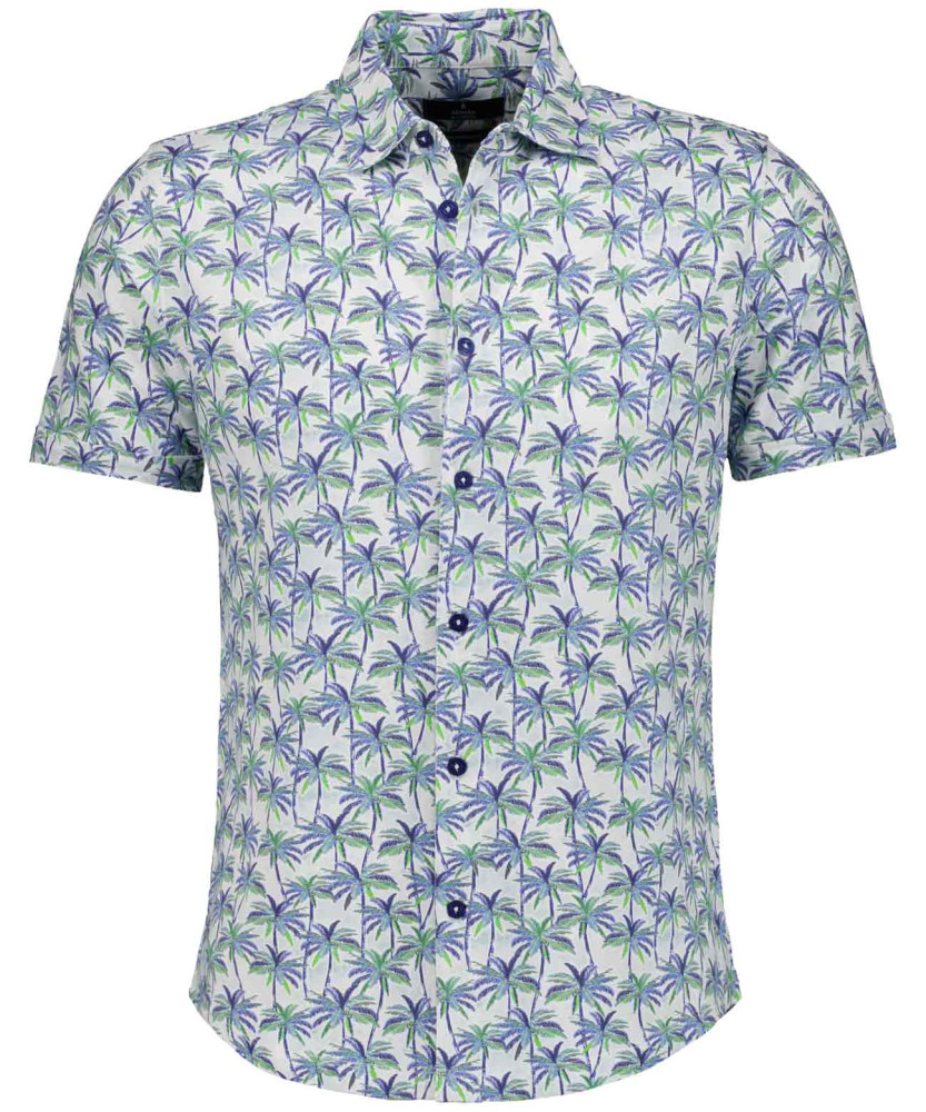 Hemd Alloverprint, Modern fit