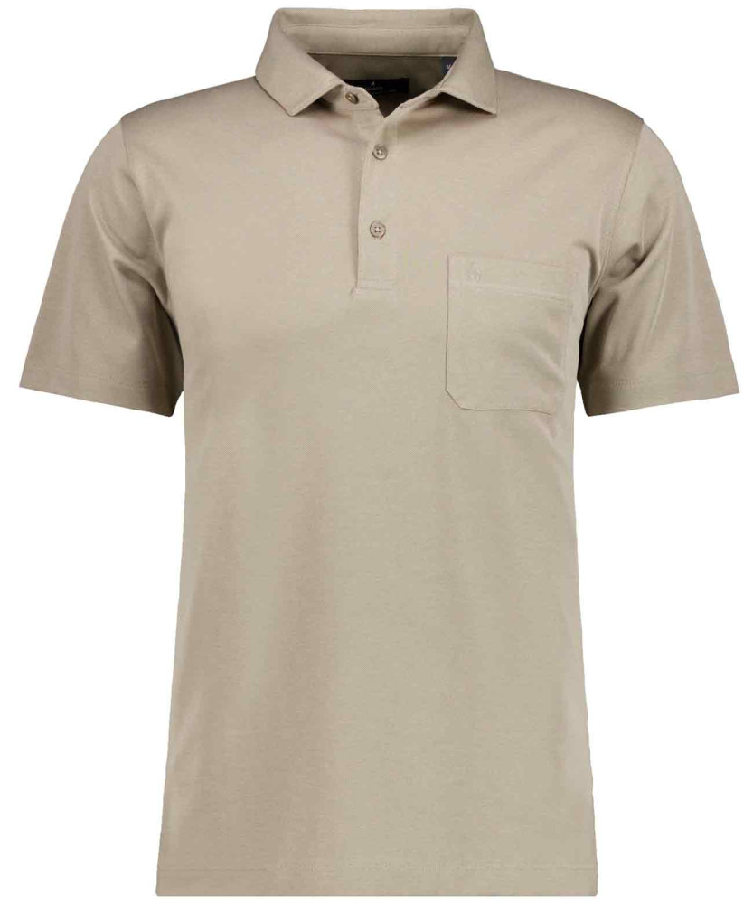 Polo button short sleeve solid