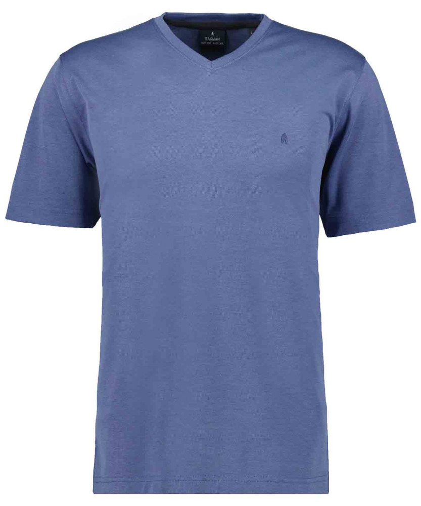 RAGMAN T-shirt soft snit uni, easy care