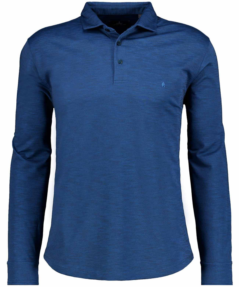 Softknit poloshirt flame