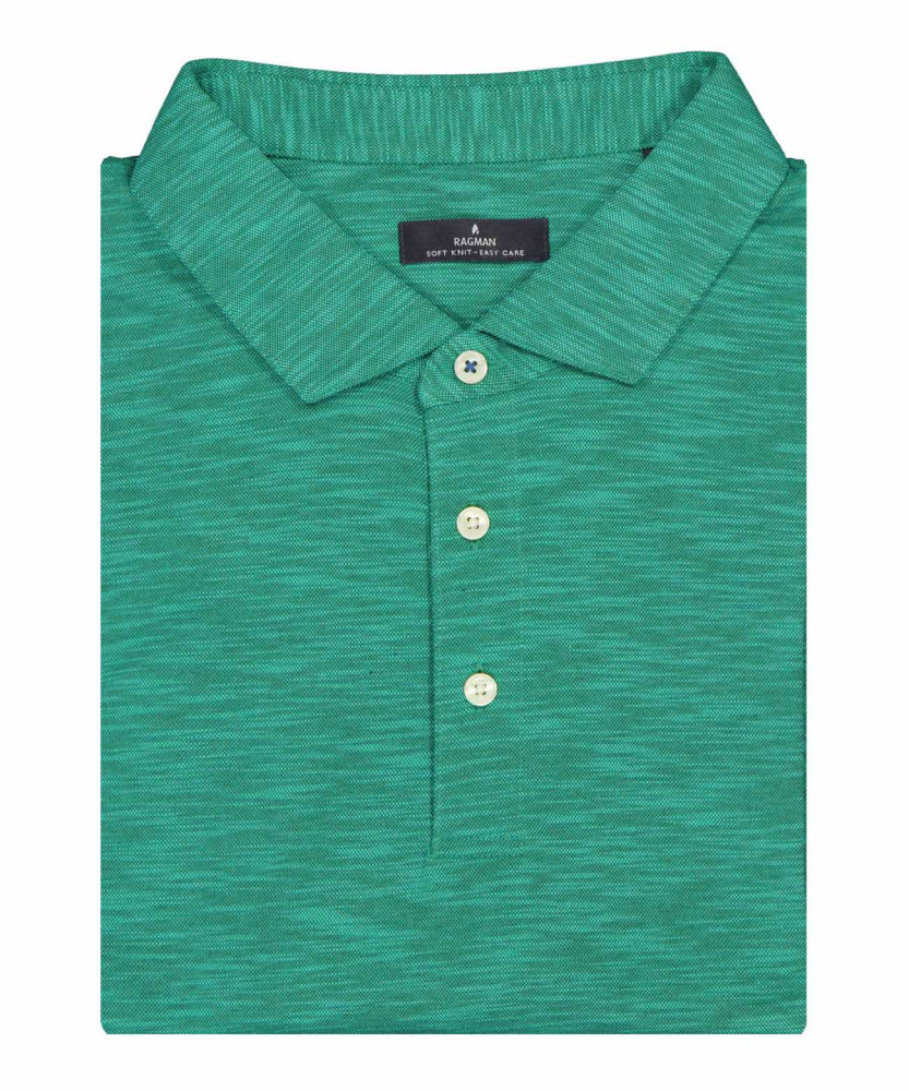 Softknit-Polo Flammdesign