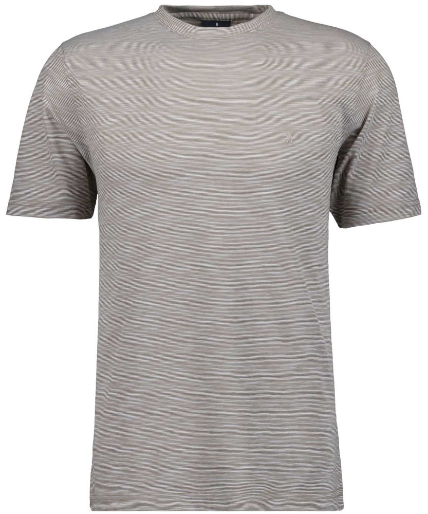 Softknit T-Shirt striped, round neck