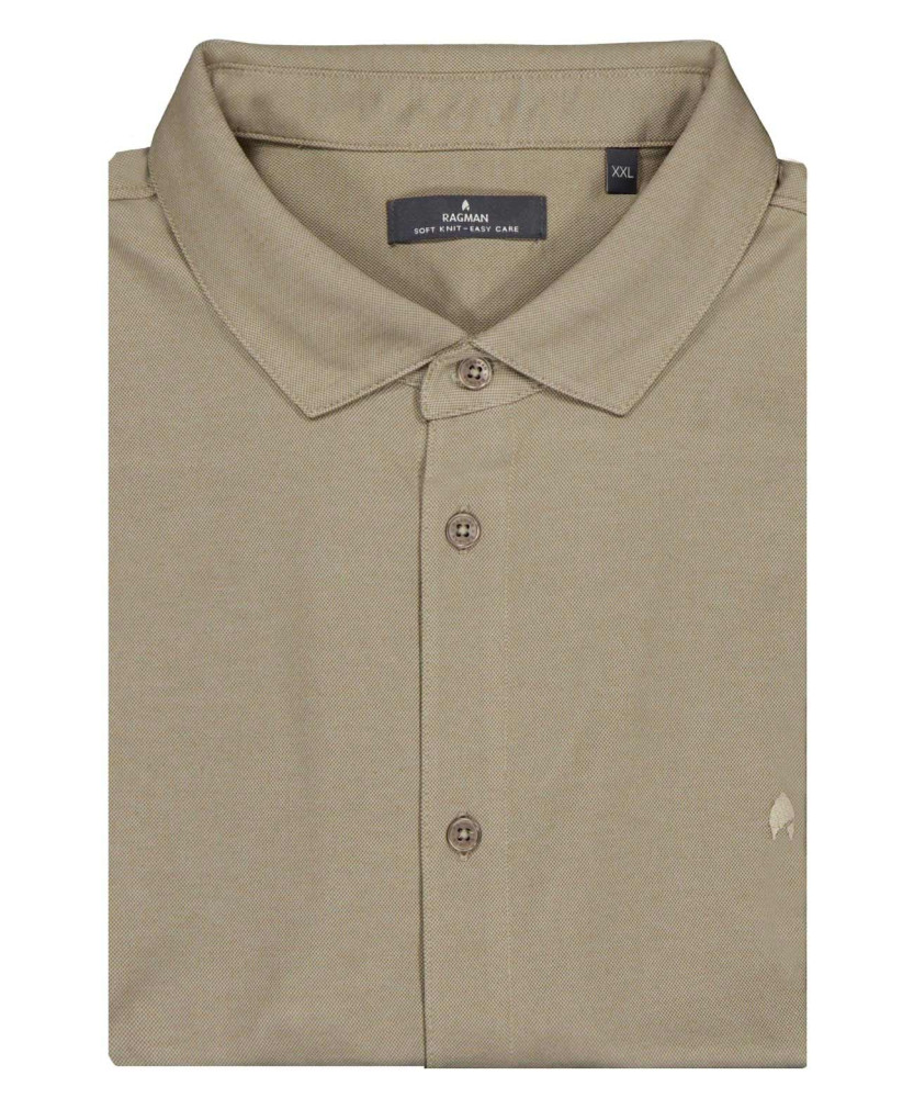 Softknit-Hemd Kurzarm, modern fit