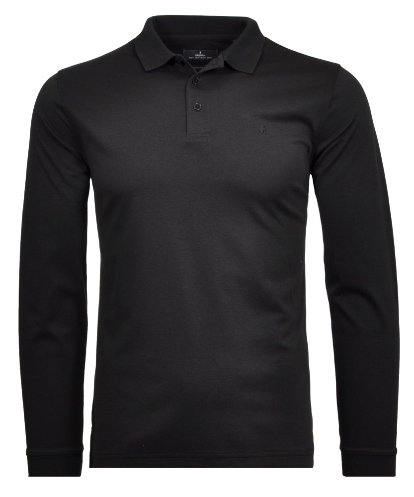 Long & Tall Softknitpolo langarm "Modern Fit"