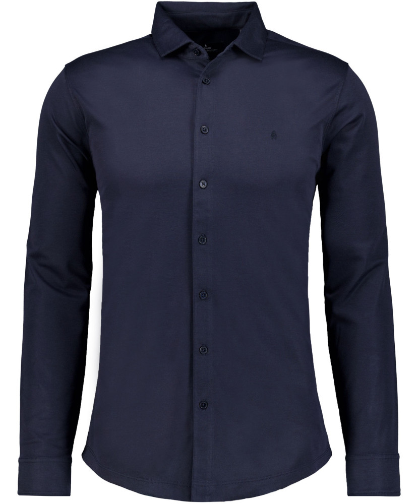 Softknit-Hemd Langarm, modern fit, Extra lang