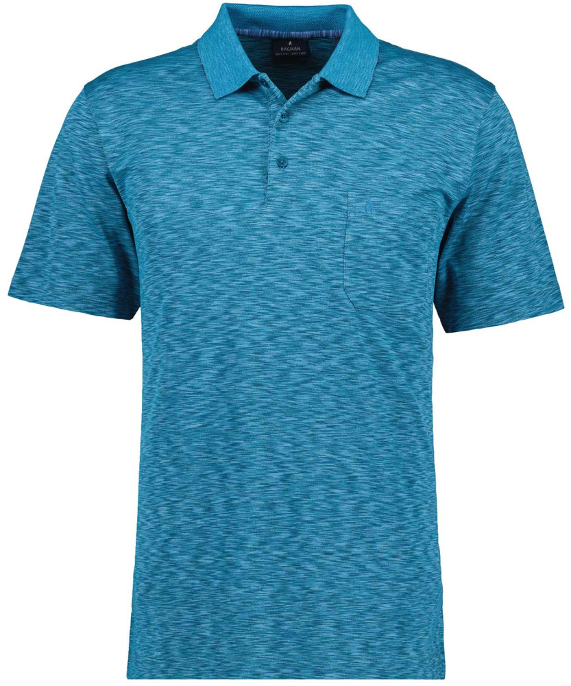 Softknit-Polo "space dye"