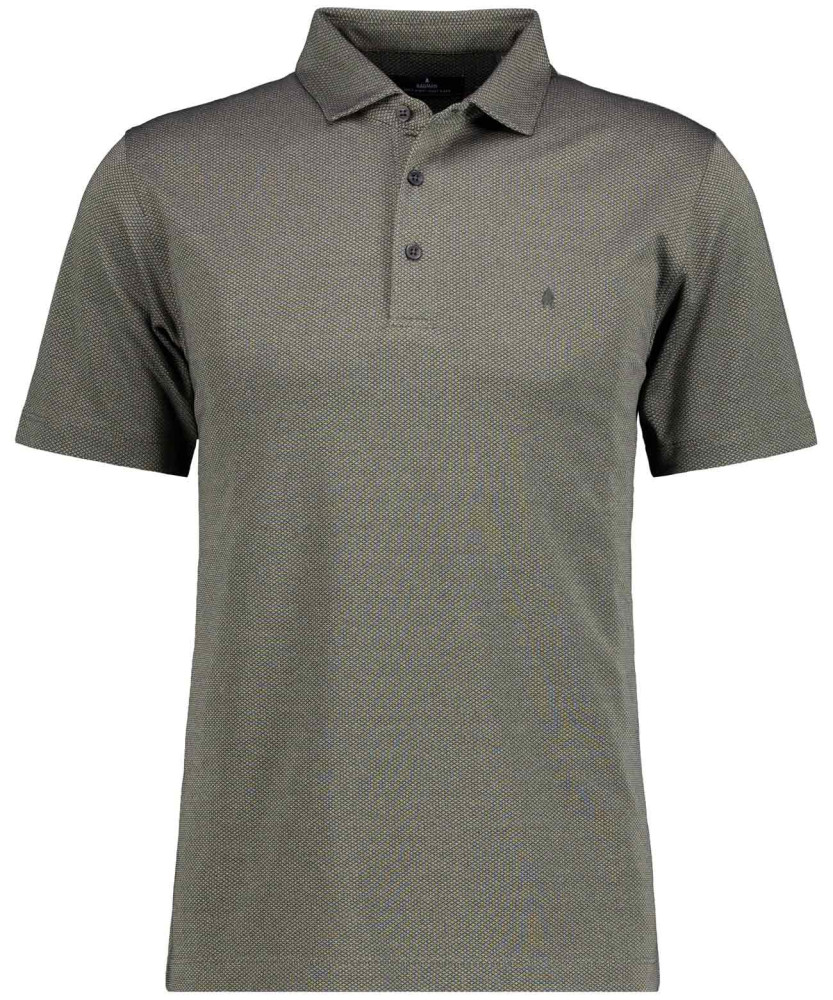 Softknit polo "fishnet"