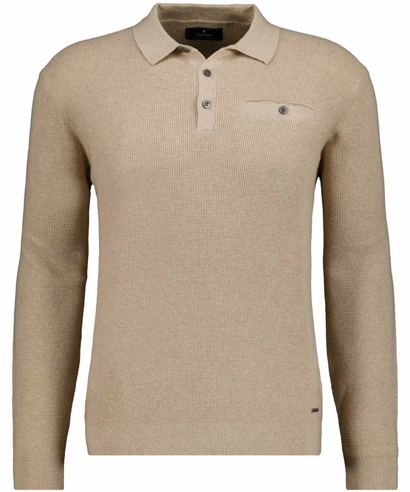 Polo-Strickpullover 