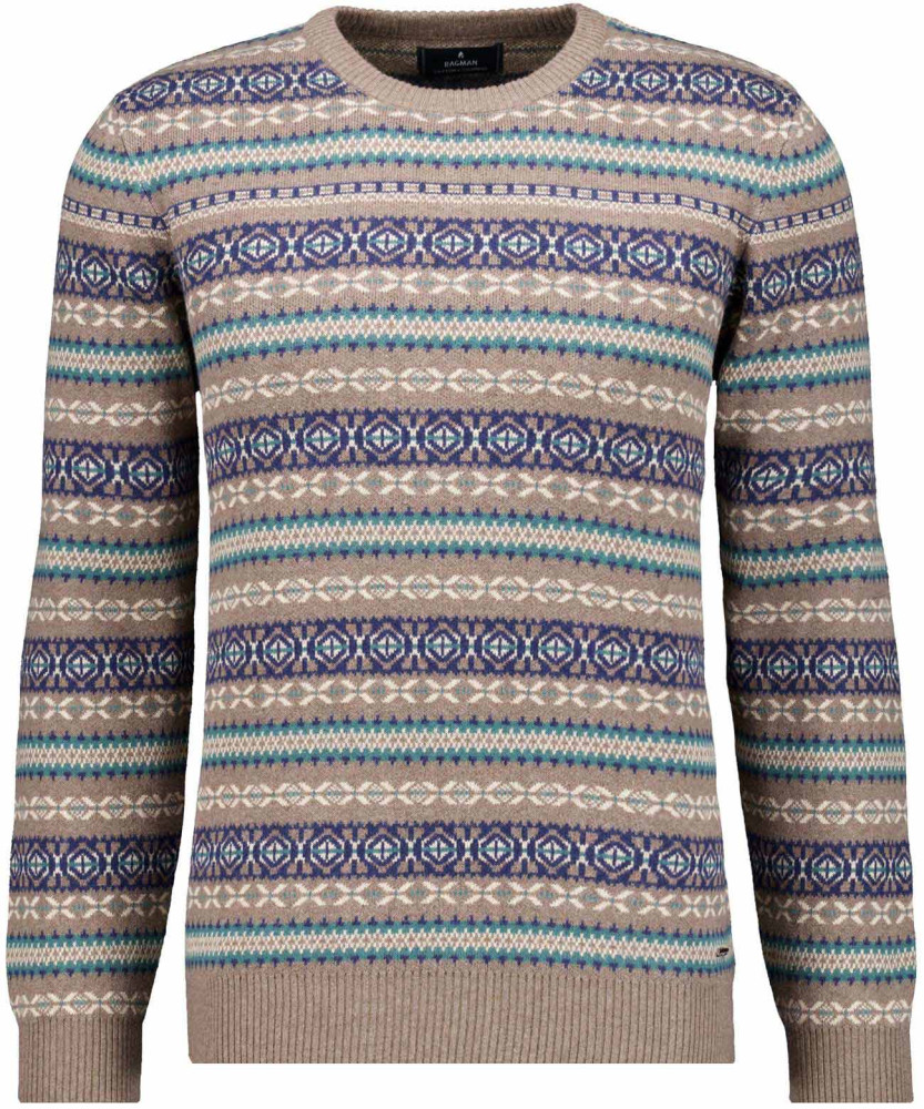 Knitted sweater Jacquard
