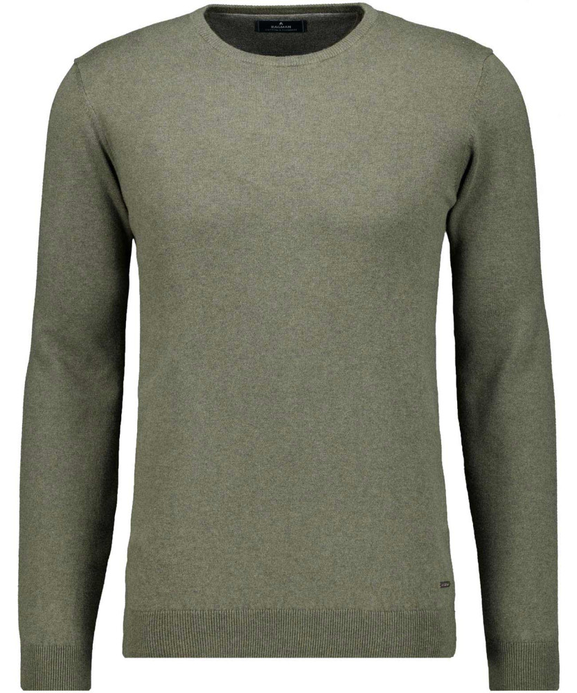LONG & TALL Knitted pullover with round neck, cotton/cashmere