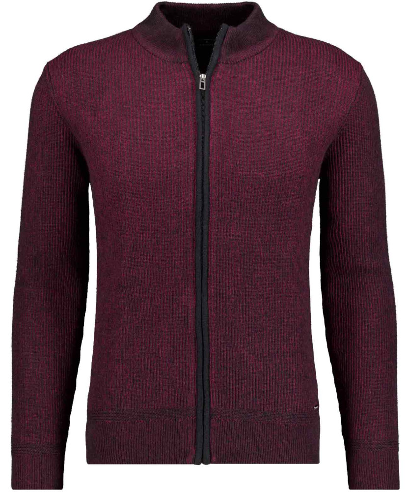 Strick-Cardigan mit Reissverschluss